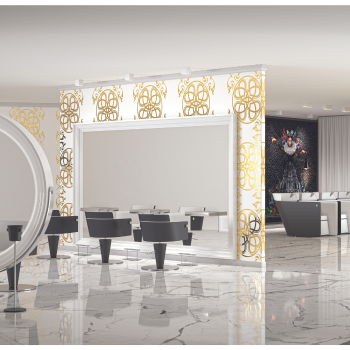 Πολυθρόνα Aida Vinyl inox base