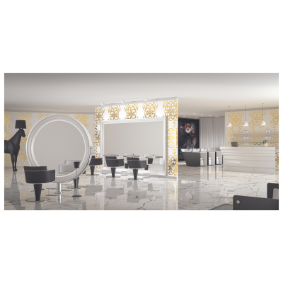 Πολυθρόνα Aida Laquer inox base