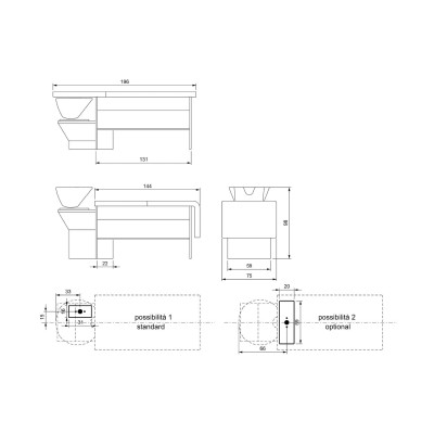 Λουτήρας/Κρεβάτι SPA-INN 2 cabinet