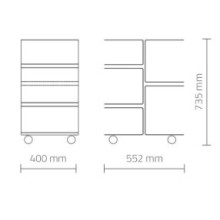 Βοηθός Αισθητικής Arcus Trolley