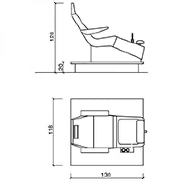 Ποδόλουτρο spa Streamline Basic Pipeless