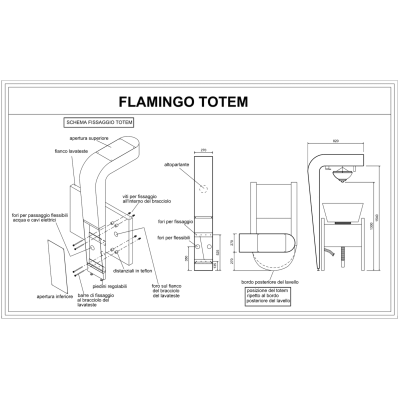 Flamingo Totem με Όζον