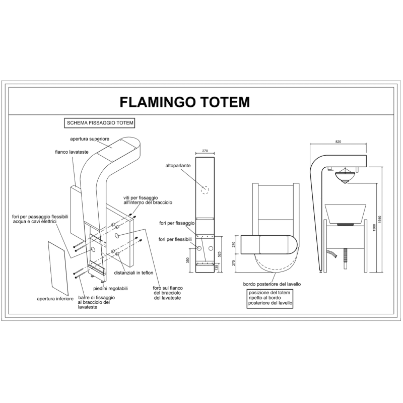 Flamingo Totem με Όζον