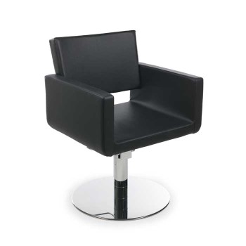 Πολυθρόνα U-shape black inox base