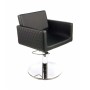 Πολυθρόνα U-shape quilt black inox base