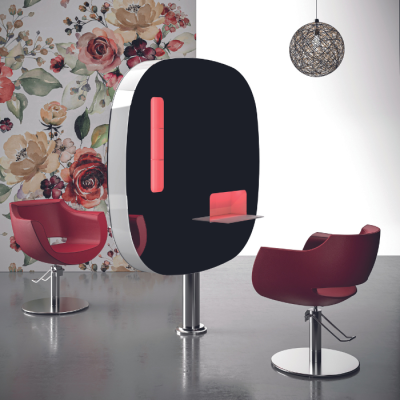 Πολυθρόνα Clust color inox base