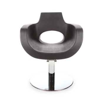Πολυθρόνα Aureole black inox base