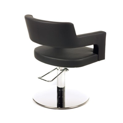 Πολυθρόνα Creusa black inox base