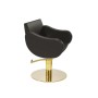 Πολυθρόνα Fifties Supergold Black