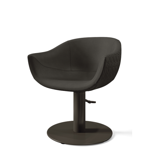 Πολυθρόνα Queen Mary black matt (Lotus Skai)