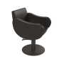 Πολυθρόνα Fifties Superblack Color